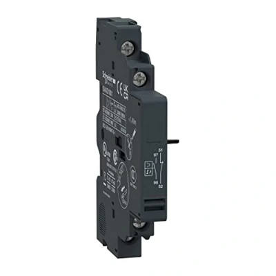 Image of Schneider Electric, GVAD0110 : TeSys GV2 and GV3 auxiliary contact 1 NO + NC (fault),
