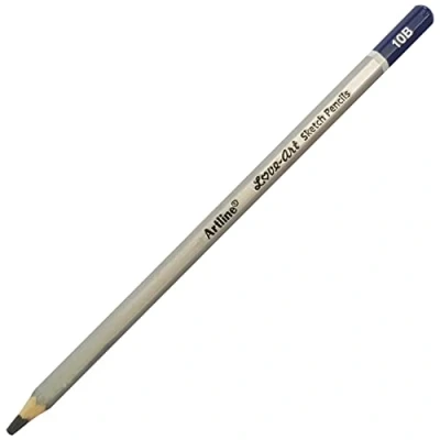 Image of artline 10B Graded Love Art Professional Artist 10 x Pencils Draw Sketch Shade
