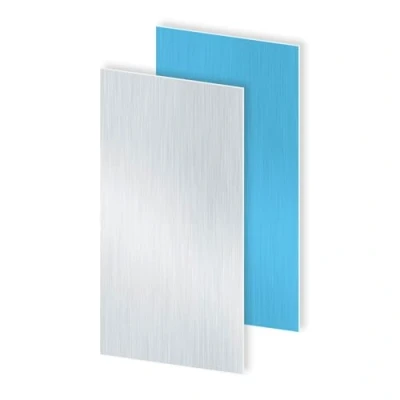 Image of iMeistek 6063 Aluminium Sheet with Protective Film on Both Sides, 300mm x 150mm 0.8mm Wall Thick Square Plate (2 PCS)