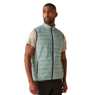 Image of Regatta Men&#039;s Water repellent Hillpack II Gilet Glacier, Size: 3XL