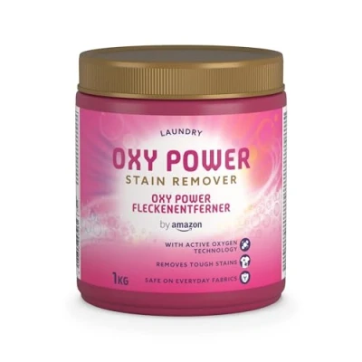 Image of by Amazon Oxy Power Stain Remover Powder for Colours, 1kg