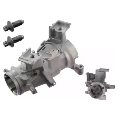 Image of 1K0905851A, 1K0905851AS1, 1K0905851B, 1K0905851BS1, N90584502 Steering Lock FEBI BILSTEIN 101017 with screw set VOLKSWAGEN: GOLF 6, Scirocco III