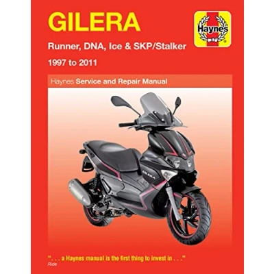 Image of Gilera Runner, DNA, Ice &amp; SKP/Stalker (97 11) Haynes Repair Manual (Paperback)
