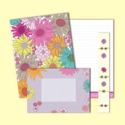 Image of Rachel Ellen Writing Set Pink Floral