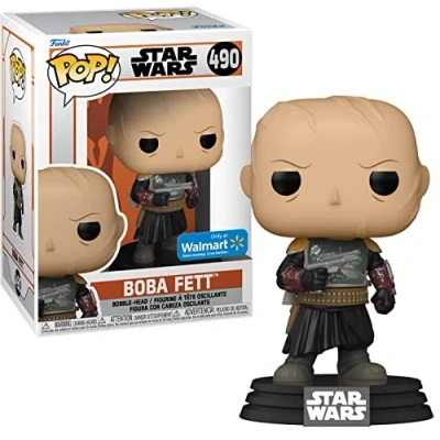 Image of § Funko Pop! Star Wars: Boba Fett (without Helmet) US Exclusive