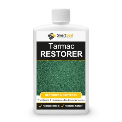 Image of SmartSeal TARMASEAL Tarmac Restorer Green Superior in Performance to Paint for Driveways Easy Apply Transforms Old Look Like New (100ml)