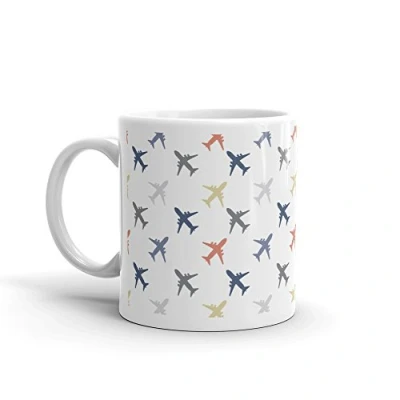 Image of Airplane Aeroplane Plane Pilot Fun Gift 10oz Coffee Tea Mug #8163
