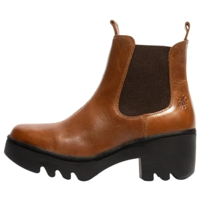 Image of Fly London Women&#039;s TRIG514FLY Ankle Boot, MID. Brown, 9 UK