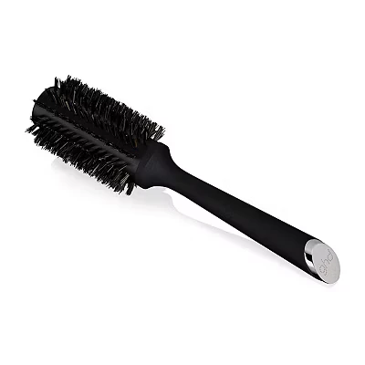 Image of ghd The Smoother Natural Bristle Radial Hair Brush (35mm)