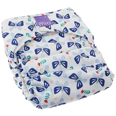 Image of Bambino Mio, miosolo all in one reusable nappy, butterfly bloom