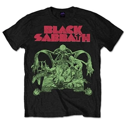 Image of Black Sabbath Cut Out Official Tee T Shirt Mens Unisex (X Large)