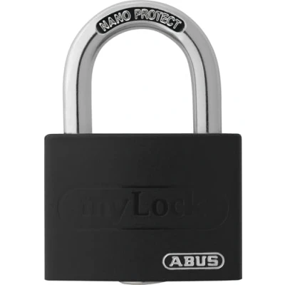 Image of ABUS T65AL/40 Open Shackle Padlock Black
