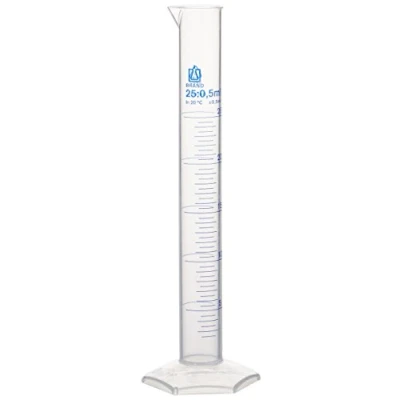 Image of Neolab Electric 1611 Measuring Cylinder, Tall Shape, PP, Hex Base 25mL 0.5