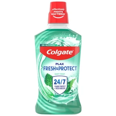 Image of Colgate Plax Soft Mint mouthwash 500ml