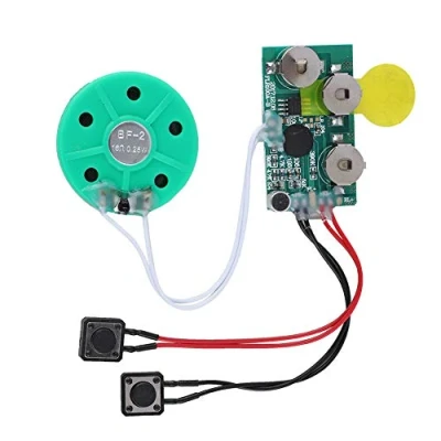 Image of VBESTLIFE 4 Min DIY Greeting Card Chip, minutes Recordable Voice Sound Chip Module for Holiday Christmas Cards, Jewelry Boxes, Crafts, Children&#039;s Toys etc