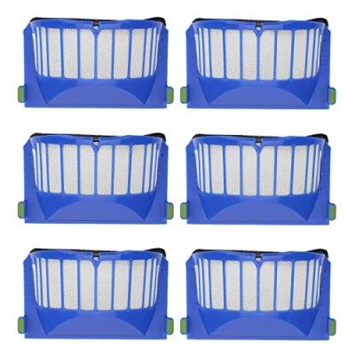 Image of YanBan 6pcs Replacement Filter Compatible with iRobot Roomba 600 605 610 620 630 650 660 Series Vacuum Cleaner