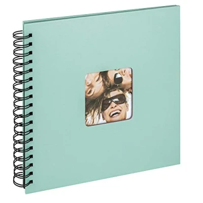 Image of walther Design Photo Album Mint Green 26 x 25 cm Spiral with Punched Cover, Fun SA 108 A