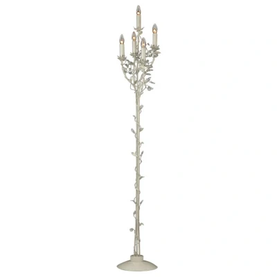 Image of Chelange 5 Light Multi Arm Floor Lamp Beige Gray