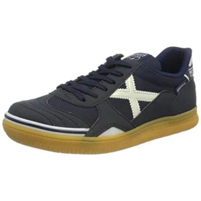 Image of Munich Unisex&#039;s Gresca Low Top Sneakers, MarineBlue, 5.5 UK