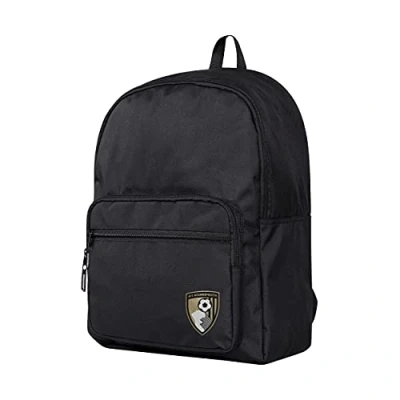 Image of FOCO Premier League Football Bournemouth FC Fan Recycled Black Backpack