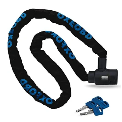 Image of Oxford 590 LK107 GP Chain10 1.2m X 9.5mm Square, Black