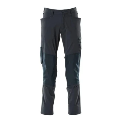 Image of Mascot Men&#039;s X Work Trousers, Blue Black, M