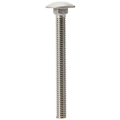 Image of AHCM6 6mm x 60mm A2 Stainless Steel Cup Square Carriage Bolts Without Nuts (Pack of 50 Coach Bolts)