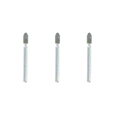 Image of Dremel 83322 Silicon Carbide Grinding Stones, 3 Rotary Tool Accessories for Grinding, Sharpening and Engraving in Stone, Glass Non ferrous Metals