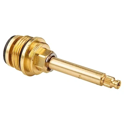 Image of Plumbing Upper Part 3/4 for Flush Mounted valves untreated Brass