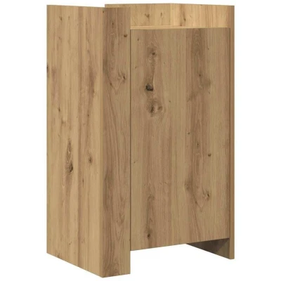 Image of vidaXL Sideboard Artisan Oak 45x35x75 cm Engineered Wood