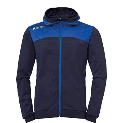 Image of Kempa Emotion 2.0 Hooded Jacket Men&#039;s Navy/Royal, M