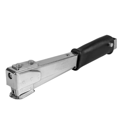 Image of Rapid R54 Heavy Duty Hammer Tacker for Roofing/Membranes/Carpeting, Strong All Steel Construction, Stapler, Uses Flatwire Staples No. 140, 6 14mm, Box (5001696)