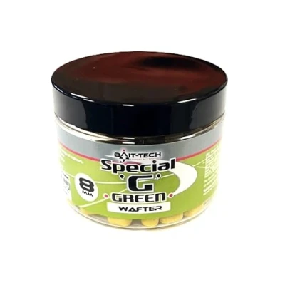 Image of Special G Green Dumbells Wafters 8mm 2 x 70g Bait Tech. Fishing