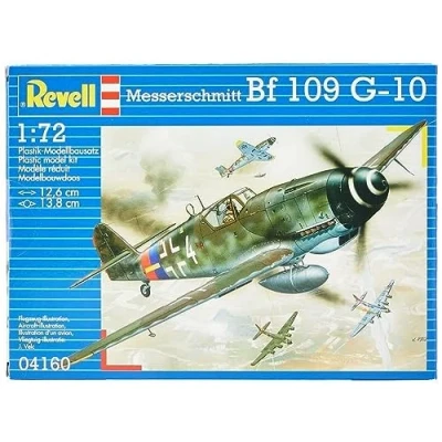 Image of Revell 004160 Messerschmitt Bf 109 G 10 1:72 Scale Unbuilt/Unpainted Plastic Model Kit