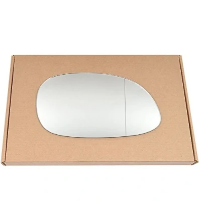 Image of Less4spares Wing Mirror Glass Right Compatible with Honda Civic 1992 1995 STICK ON Driver Off Side Blind Spot