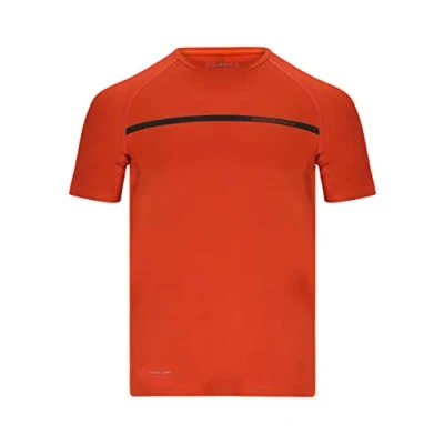 Image of Endurance Men&#039;s Serzo T Shirt, Opaque, 5013 Pureed Pumpkin, XXX Large