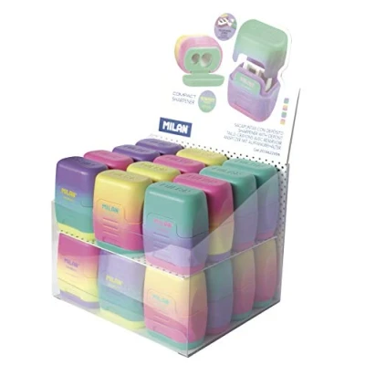 Image of MILAN Sunset Compact Sharpener Display Box 24