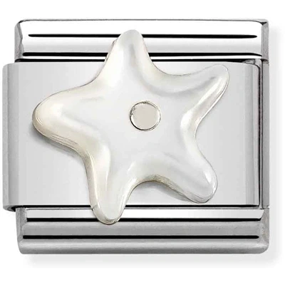 Image of Nomination Mother Of Pearl Starfish Charm
