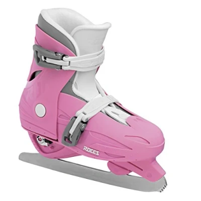 Image of Roces MCK II F Children&#039;s Ice Skates Pink Deep Pink/White Size:30 35