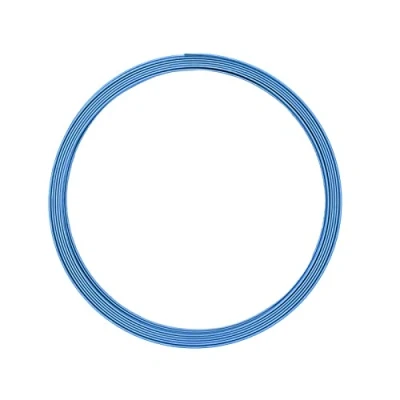 Image of Vaessen Creative Aluminium flat wire 5x1mm 5m turquoise,