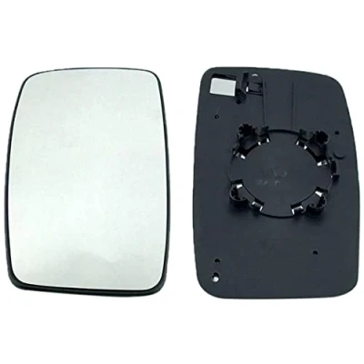 Image of Fits Peugeot Expert, For 2007 to 2015 Convex Wing Mirror Glass (Single Version) LEFT HAND (UK Passenger Side)