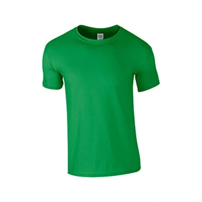 Image of GILDAN Mens Soft Style Ringspun T Shirt (4XL) (Irish Green)