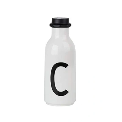 Image of Design Letters Personal Tritan Water Bottle (C) 500ml BPA free and BPS Leak proof Drinking in Nordic for Adult, Kids, Outdoor, Office, Sports, School, Available from A Z