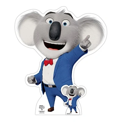 Image of Star Cutouts SC4081 Buster Koala Sing Cardboard Cutout With Mini Birthday Party Decoration Gift