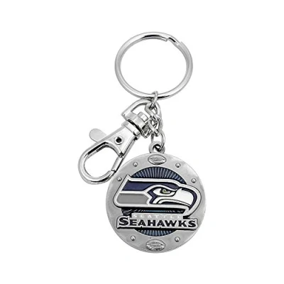 Image of aminco NFL Seattle Seahawks Impact Keychain Silver