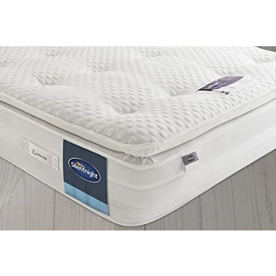 Image of Silentnight 2000 Pocket Gel Pillowtop Mattress Medium Soft King