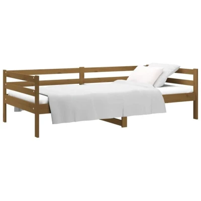 Image of vidaXL Day Bed without Mattress Honey Brown 90x190cm Solid Wood Pine