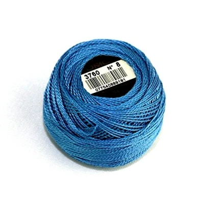 Image of DMC Cotton Perle Thread Size 8 3760 per 10 gram ball
