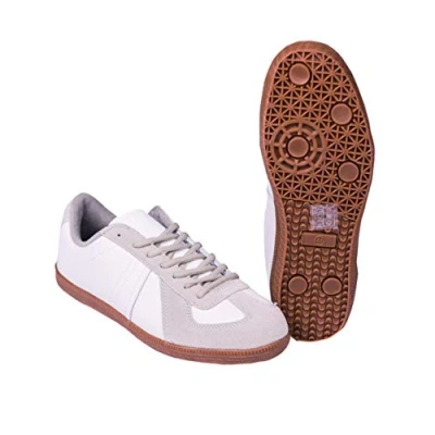 Image of Mil Tec Unisex Hall Bw Sneaker, White, 10.5 UK