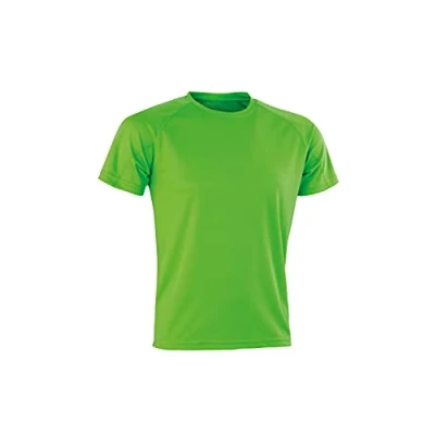 Image of Spiro Men Performance Aircool T Shirt Lime, Medium
